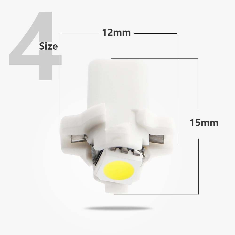 YM E Bright 20 шт B8.5 5050 1 SMD приборная панель предупреждающий индикатор приборный