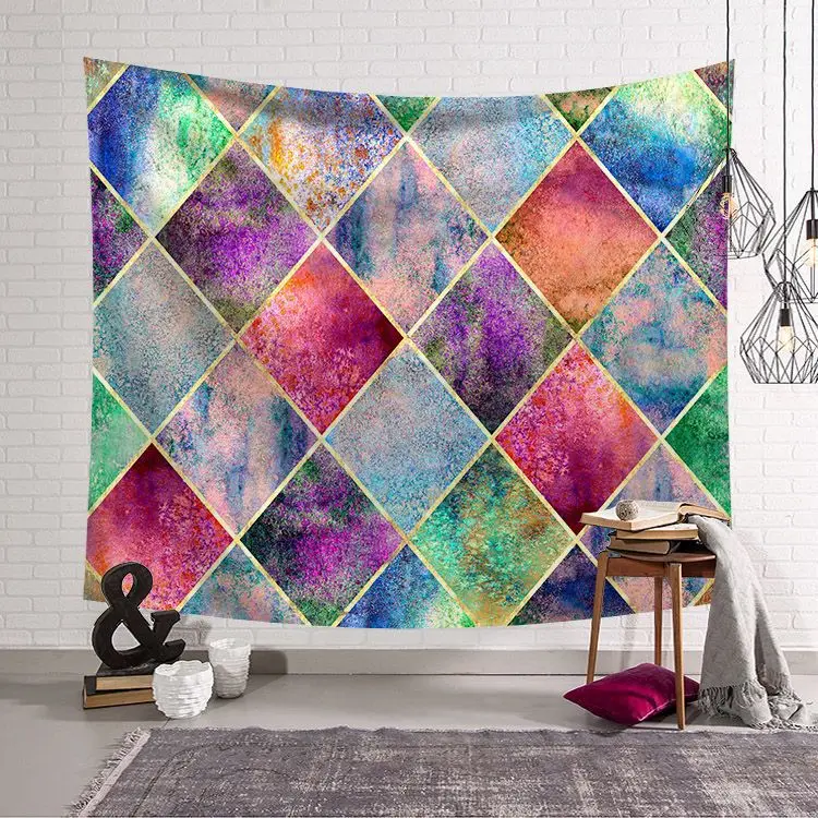 

Wall Hanging Tapestries Indian Mandala Tapestry Tai Chi Hippie Bohemian Decorative Wall Carpet Yoga Mats