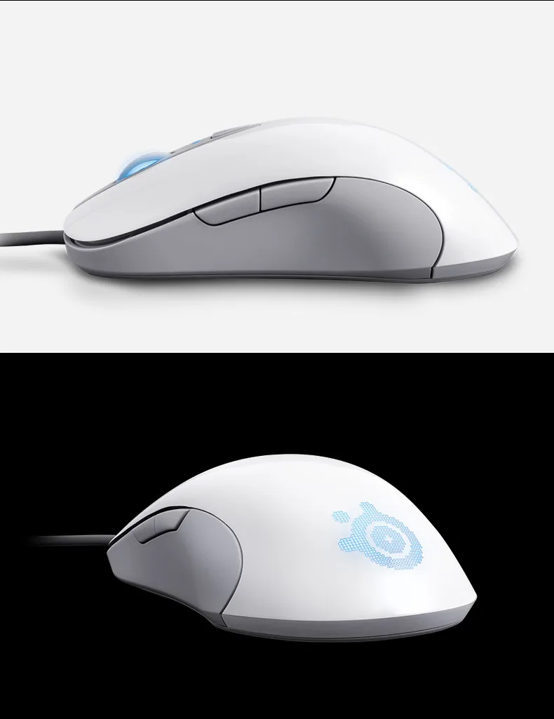 Оригинальная игровая мышь Steelseries сэнсэй сырой Frostblue, Steelseries Engine Steelseries Frost Blue
