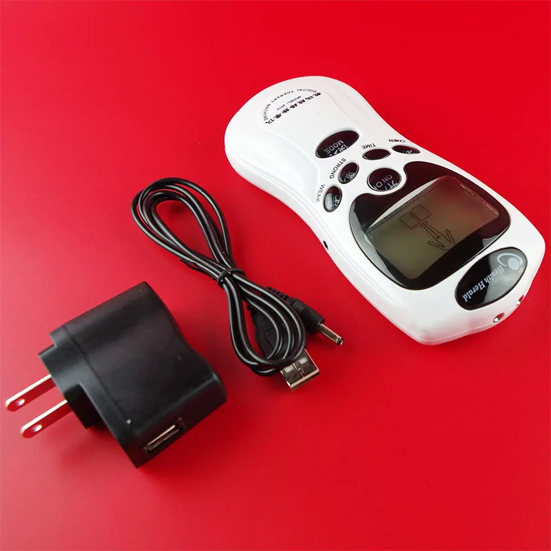 Делюкс двойной выход электро шок секс игровой комплект блок питания USB зарядное