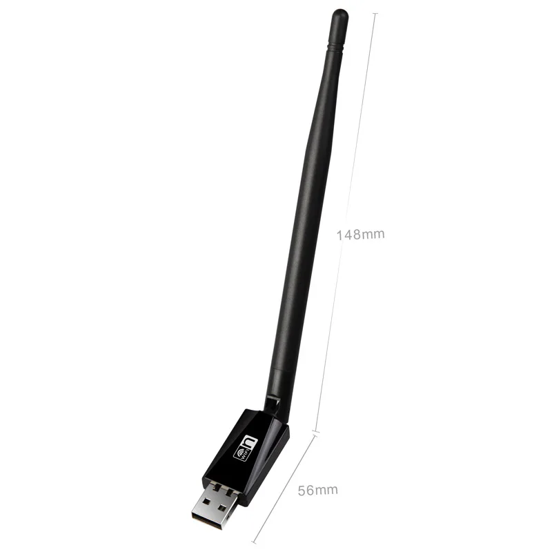 Kebidu Новое поступление 150 Мбит/с USB Wi-Fi беспроводная сетевая карта портативная
