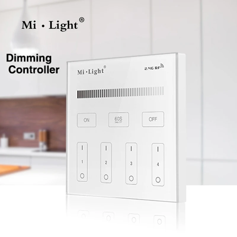 Умный пульт дистанционного управления Milight T1 AC220V с 4 режимами яркости и