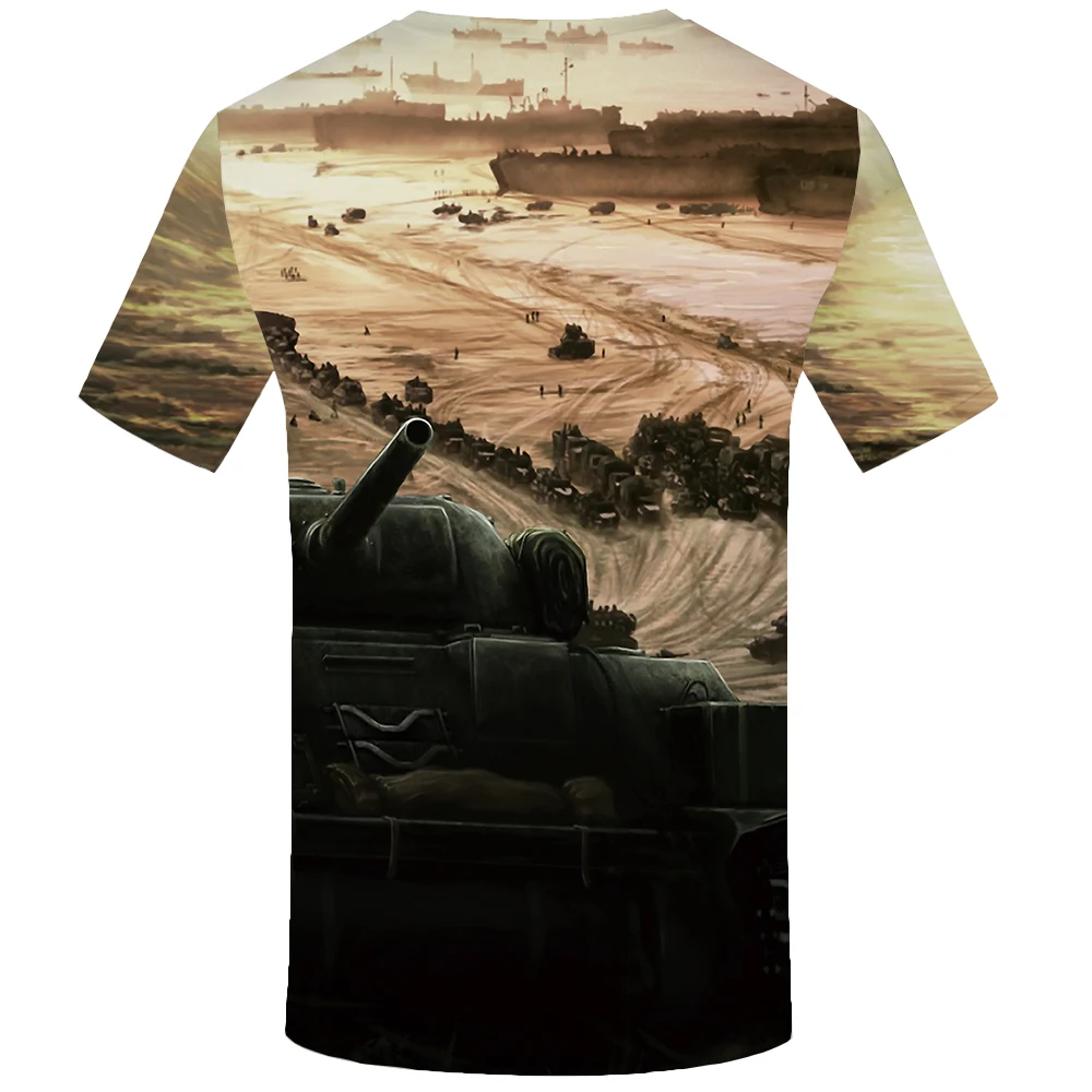 KYKU Brand Military T-shirt Men War Tshirt Printed Tank Tshirts Casual Russia T-shirts 3d Shirt Print Mens Clothing Punk Rock | Мужская