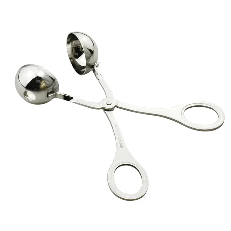 

Stainless Steel Handy Meatball Maker Stuffed Meatball Clip DIY Fish Meat Rice Ball Maker Dinner Kitchen Tools