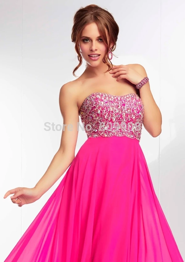 Discount Prom Dresses -2014 Scalloped Beading on Circular Flowing Chiffon Gown Floor Length Royal Blue A-Line Strap | Свадьбы и
