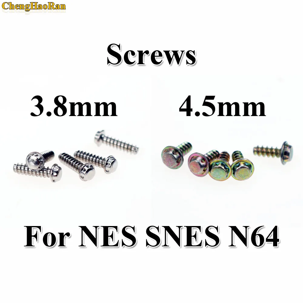 ChengHaoRan 1PCS 3.8mm 4.5mm Security Bit Screws For Nintendo NES SNES N64 Gameboy Console &amp Cartridge | Электроника