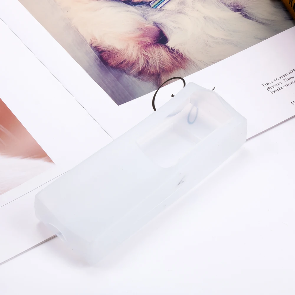 1 шт. чехол для пульта дистанционного управления ТВ силиконовый прозрачный