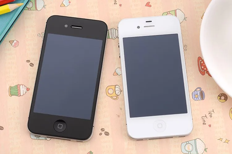 Б/у Apple Iphone 4S заводской телефон разблокировки двухъядерный 16 Гб/32 ГБ/64 Гб 8МП камера GPS 3,5 ''сенсорный экран б/у телефон