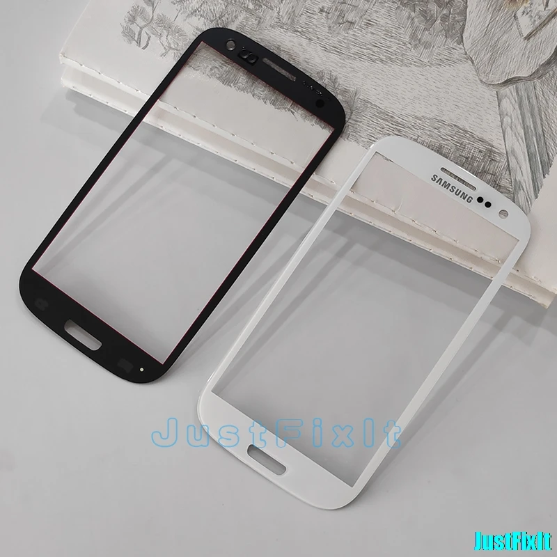 Для Samsung Galaxy S III S3 i9300 I9305 I337 S3mini i8190 LCD Передний сенсорный экран Стекло Внешний