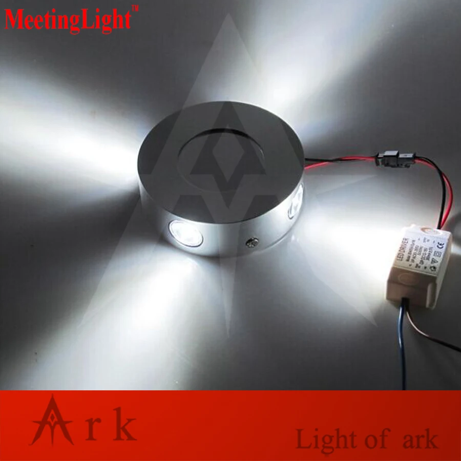 Светодиодный круглый настенный светильник ark 4 Вт теплый белый 85-265 в | Освещение