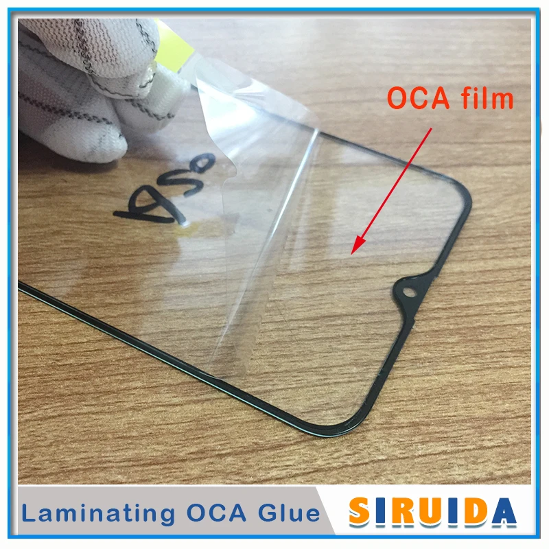 

10pcs TOP QC For Samsung A41 A51 A20 A20E A30 A40 A50 A70 A90 M20 LCD Front Touch Screen Lens Glass with OCA Glue Replacement