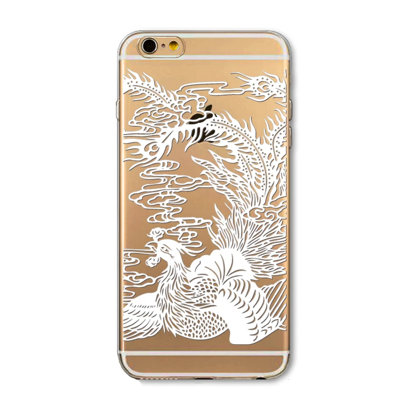 Soft Phone Case Cover For iPhone 6 6s 6plus 7 7s 7plus X Silicon Clear Vintage Datura Paisley Flower Mandala Henna Dreamcatcher |