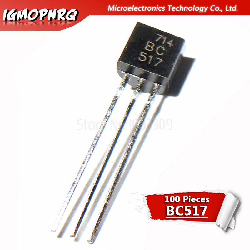 ТРАНЗИСТОР BC550B BC560B BC550C BC560C BC516 BC517 BC550 BC560 TO 92 TO92 100 шт.|Интегральные схемы| |