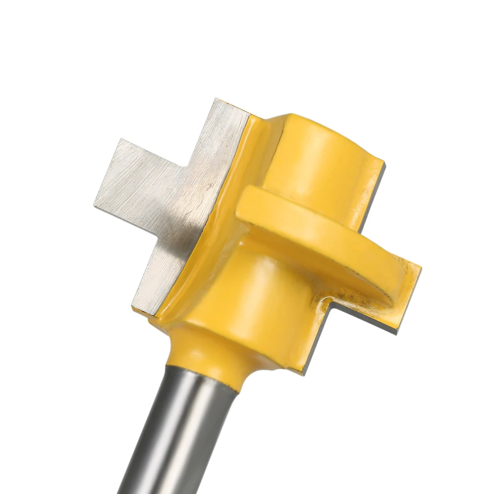 2 шт. Комплект фрез для протачивания пазов 3/4 Stock 1/4 "для конических 3 зубца T-shape