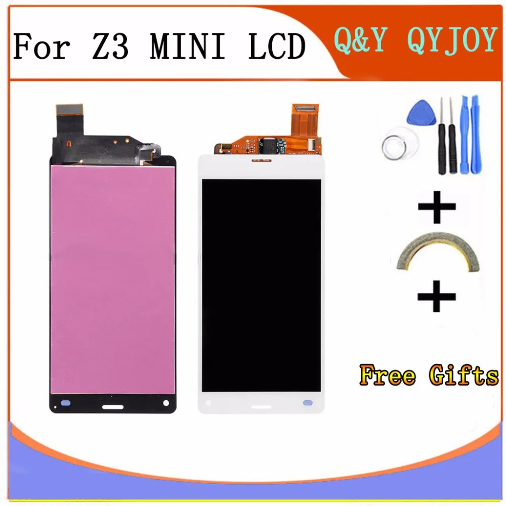 4 3 дюймовый черный для Sony Xperia Z3 Compact LCD дисплей mini D5803 D5833 сенсорный экран