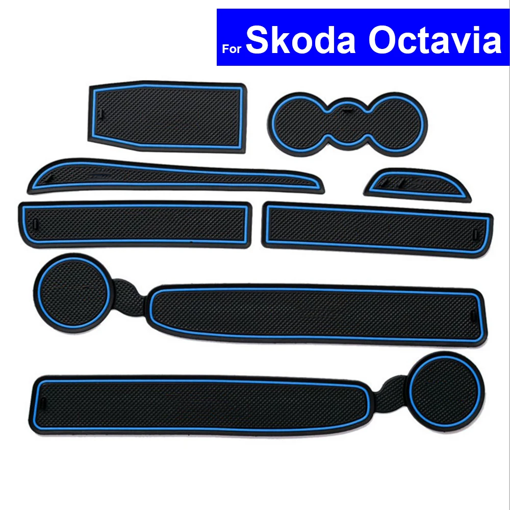 Коврики для автомобильных дверей коврики с держателем ковров Skoda Octavia 2007 2008 2009 2010