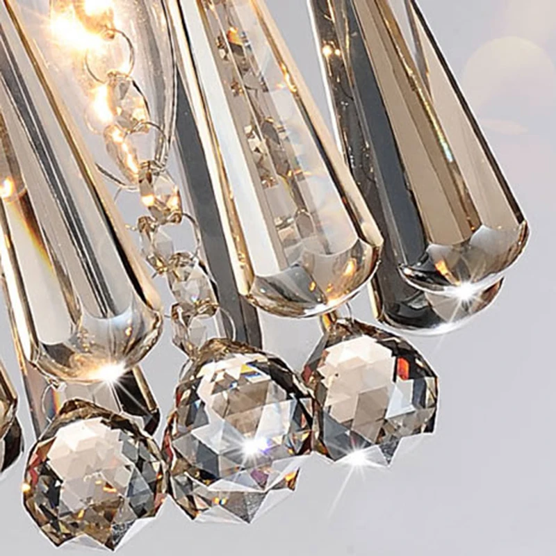 Современные K9 светодиодный хрустальные светильники-люстры коридора люстры