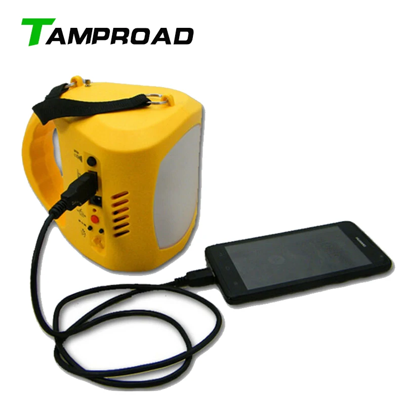 TAMPROAD светодио дный светодиодный солнечный фонарик Camp Light с fm-радио и телефоном