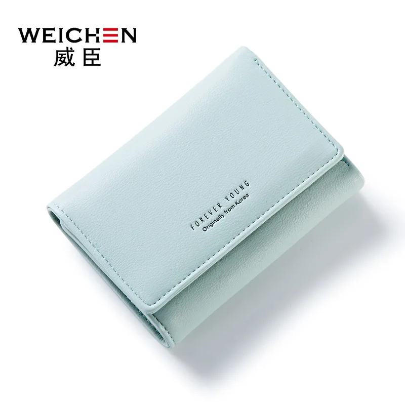 Weichen Новинка 2017 года женские короткие бумажник из модного кожзаменителя Для