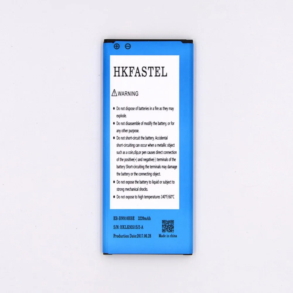 Hkfatel Новый EB-BN910BBE литий-ионный аккумулятор мобильного телефона для samsung Galaxy Note 4