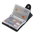 Для 24 карт, кредитный держатель из искусственной кожи, ID, визитной карточки, карманный кошелек, кошелек, коробка, новый держатель для кредитных карт, кошелек