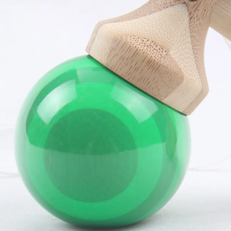 Профессиональные 18 см Kendama деревянные игрушки PU краска полоса бамбуковый узор умелое жонглирование мяч на открытом воздухе жонглирование игры мяч игрушки