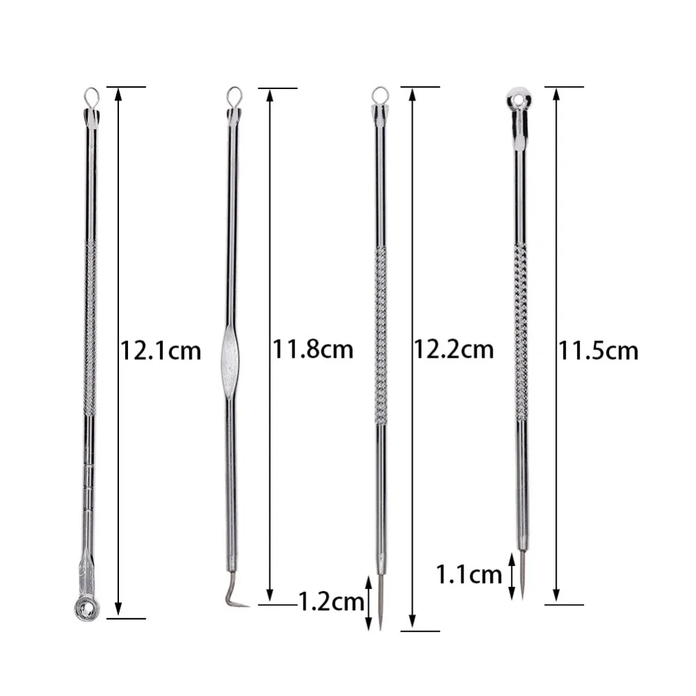 4 шт./компл. угри прыщи белмиш экстрактор вакуумный инструмент для удаления угрей