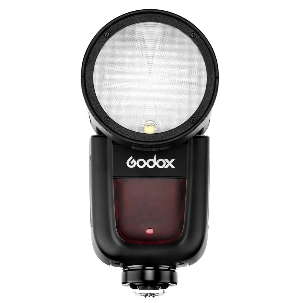 Godox V1 ttl литий-ионная батарея 18,72 Вт круглая головка камера вспышка/Speedlite для Canon Nikon sony Fujifilm Pentax Panasonic камера
