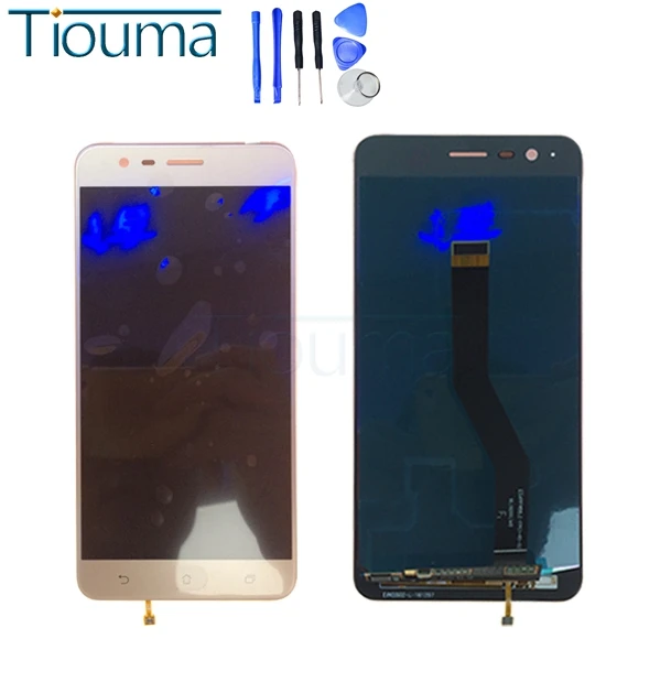 Для 5 &quotASUS ZenFone 3 Zoom ZE553KL Z01HDA ЖК дисплей кодирующий преобразователь сенсорного