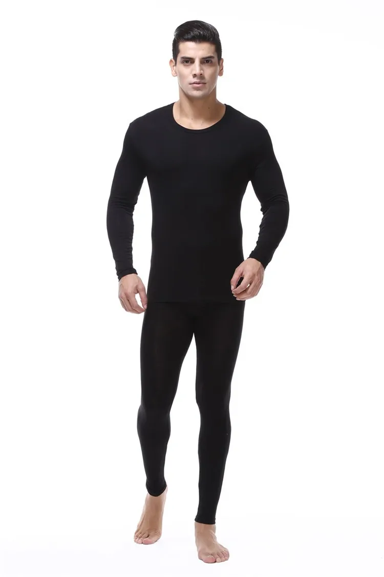 Высокое качество, мужское нижнее белье, костюмы размера плюс, 7XL, Модальные, мягкие, с o-образным вырезом, кальсоны, наборы, топы и штаны, Модальные, мужские пижамы, костюмы