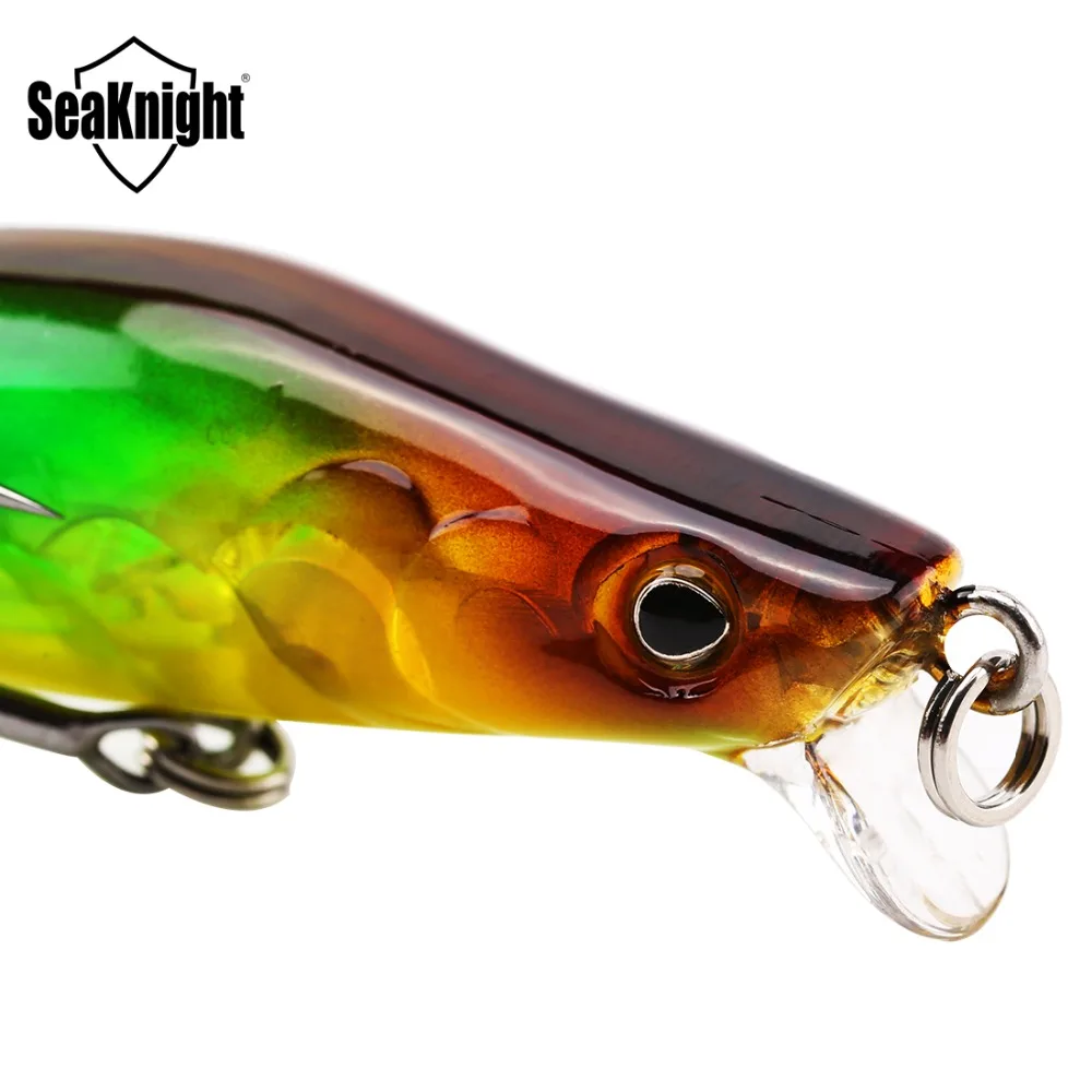 SeaKnight SK016 Minnow набор рыболовных приманок 5 шт./лот 95 мм 10 г 0 4 м твердая приманка