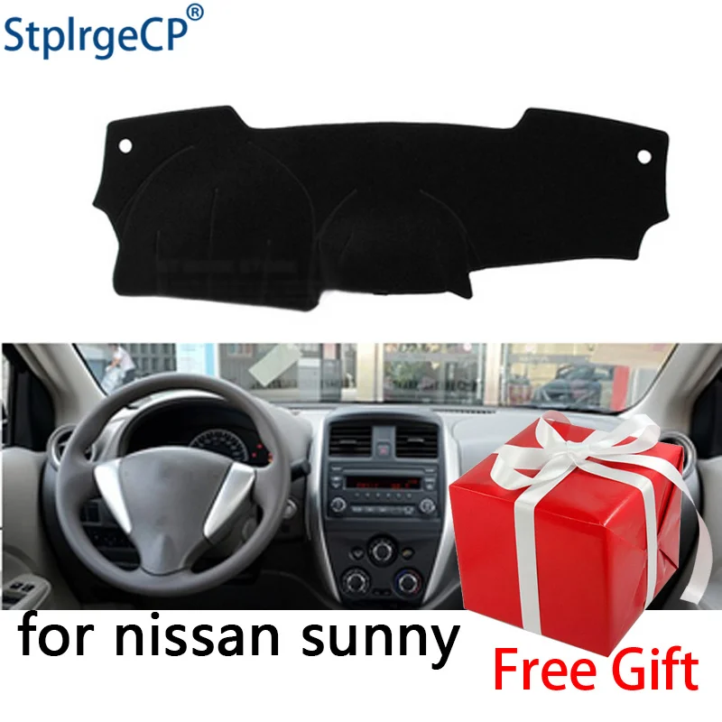 Коврик защитный для приборной панели Nissan hiso sunny N17 2011 14 16 18|Наклейки на автомобиль|