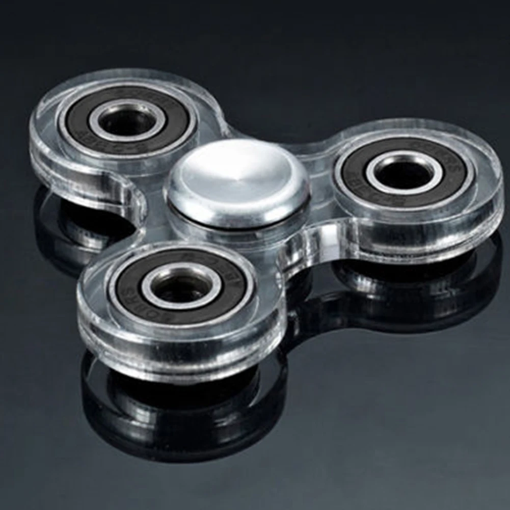 Прозрачный палец блесны Непоседа ручной Spinner взрослых детей Игрушки-антистресс |