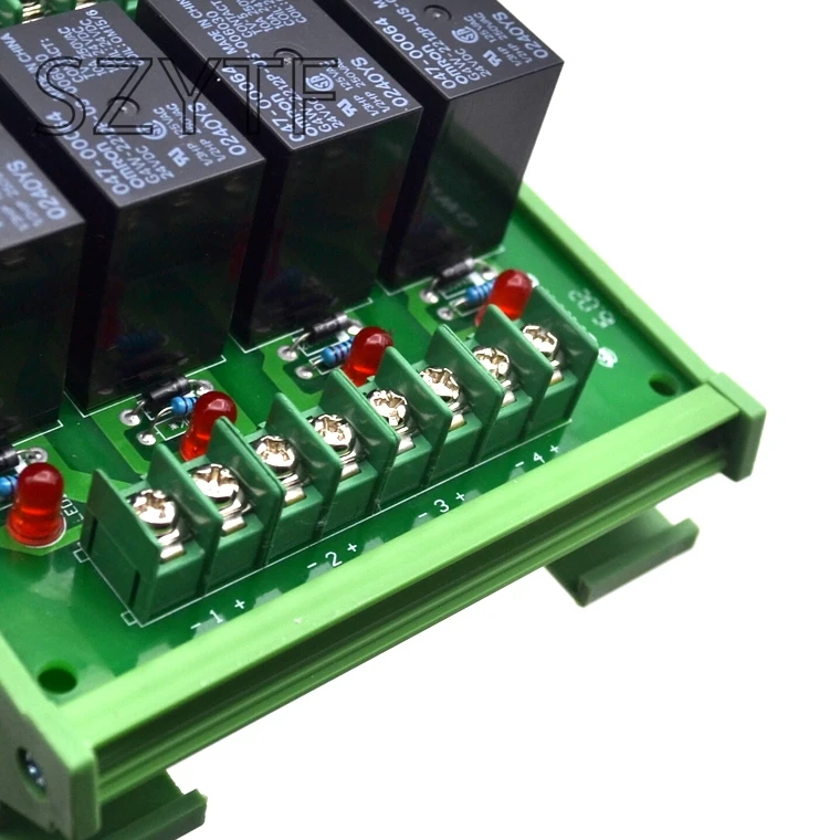 Omron Реле модуль 4 канала драйвера доска выходной усилитель Совет plc G4W 12 В или 24