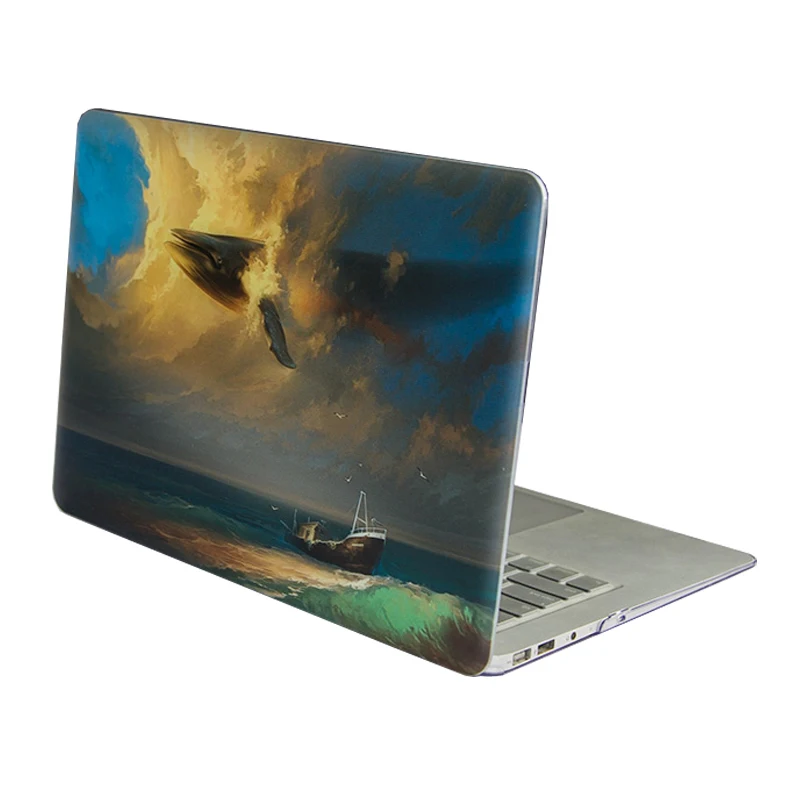 Чехол для ноутбука MacBook Air 11 13 Pro Retina 15 ''окрашенный узор пластиковый жесткий