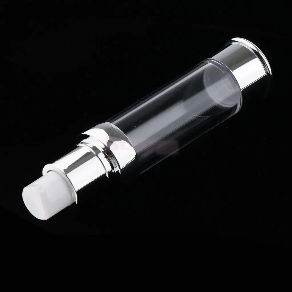 20ml 1 шт. 10/15/20/30/ML Пустые Косметические Пластик безвоздушного насоса бутылки многоразового контейнер для путешествий, лечение, баночка для крема, лосьона горшок - Цвет: 20ml