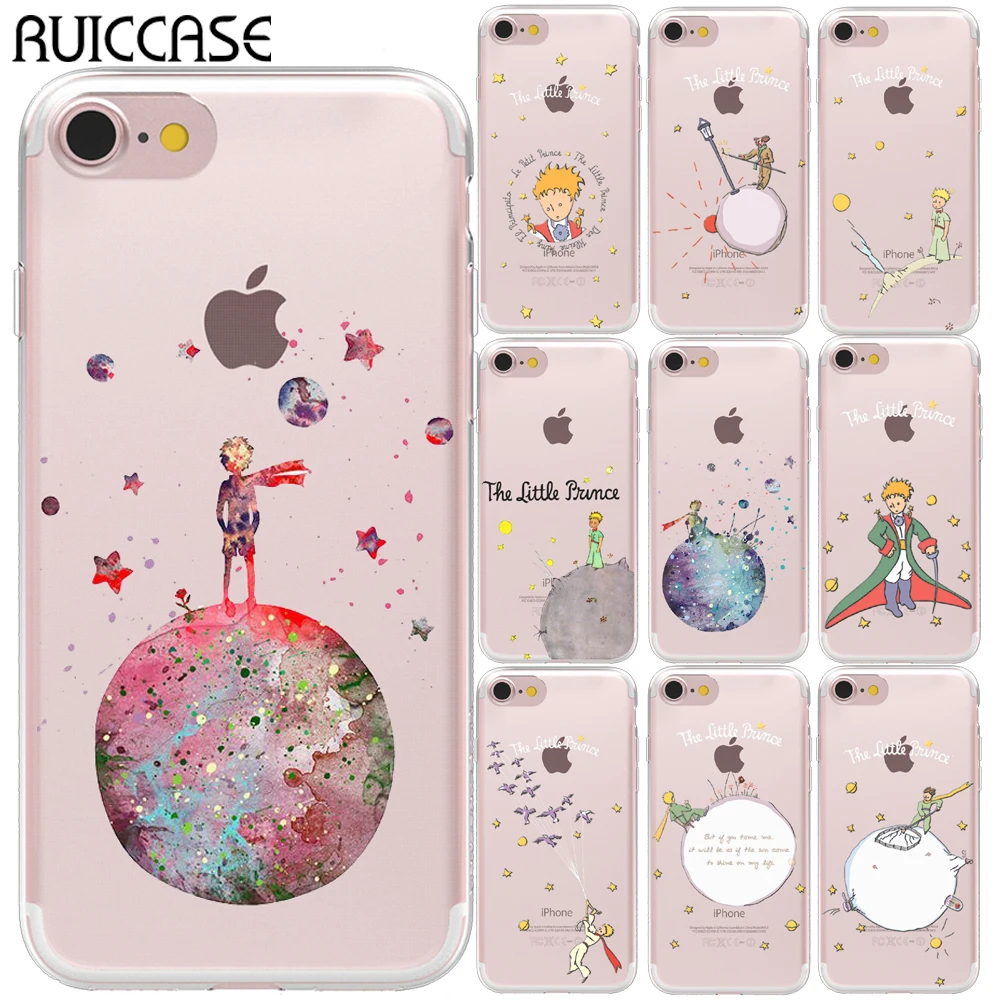 Чехол из мягкого силикона с принтом Маленького Принца для телефона Coque Apple iPhone 11 Pro Max 5 5S SE 6 6S 7 8 Plus X XS XR.