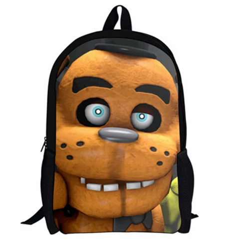 16 дюймов Five Nights At Freddy Детские рюкзаки сделанный на заказ Mochila Feminina ортопедическая детская дорожная сумка школьная сумка подростковый подарок - Цвет: 008
