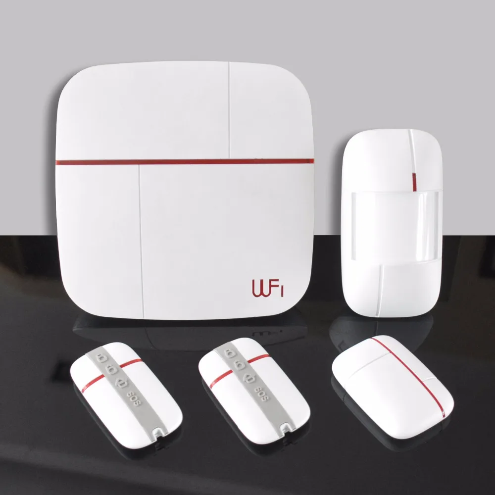 Многофункциональная Wi Fi система сигнализации Ver D для умного дома с 4