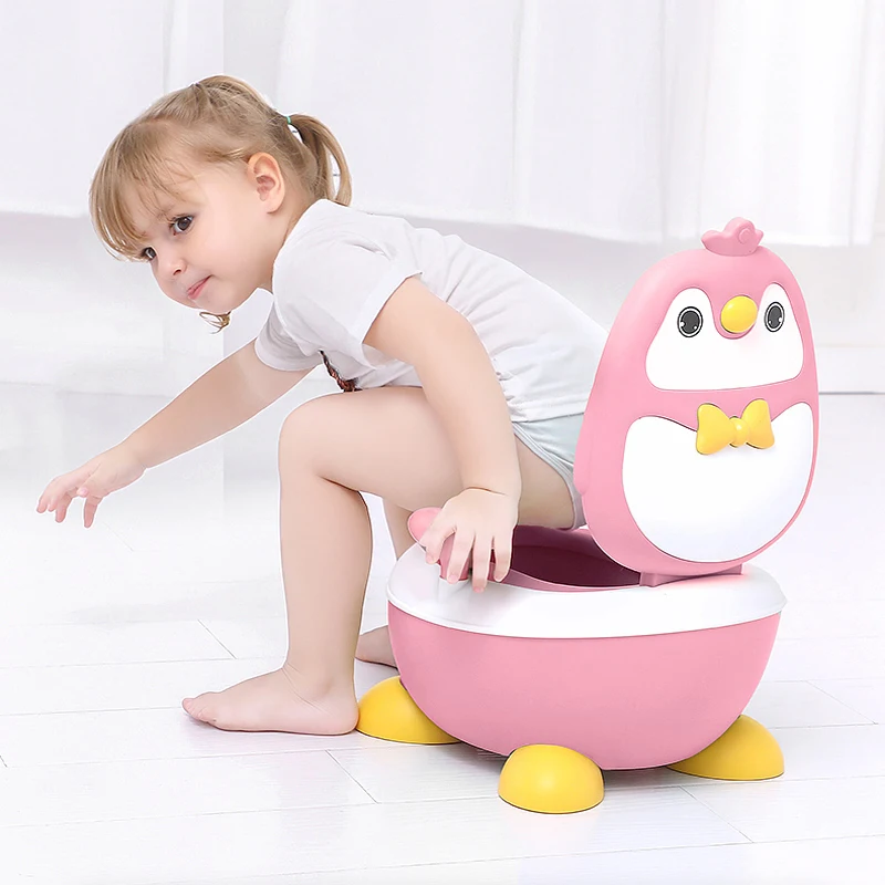 

Children toilet boy girl baby child pull the potty small urinal baby infant 1-7 years old for free potty brush+cleaning bag