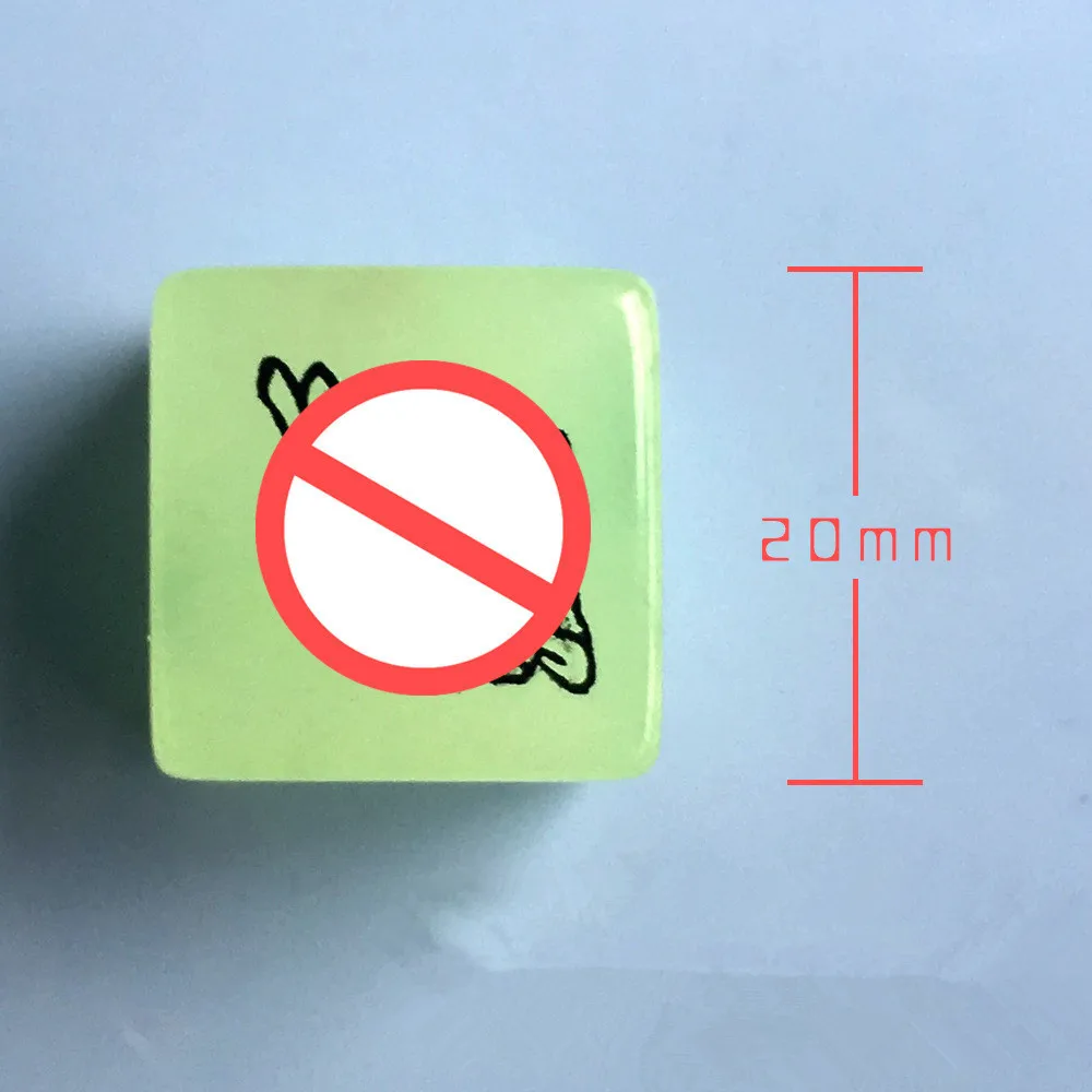 1 шт.. светится в темноте Эротические Кости ночные огни кубик любви секс игрушки