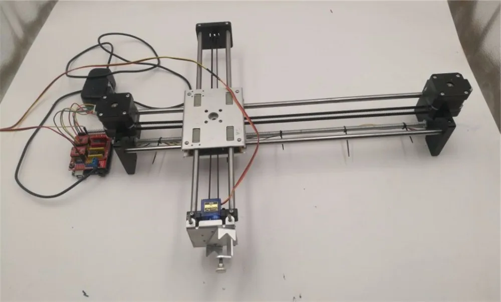 Не в сборе! Металлический DrawBot Набор для рисования полный комплект 4 ручки xidraw