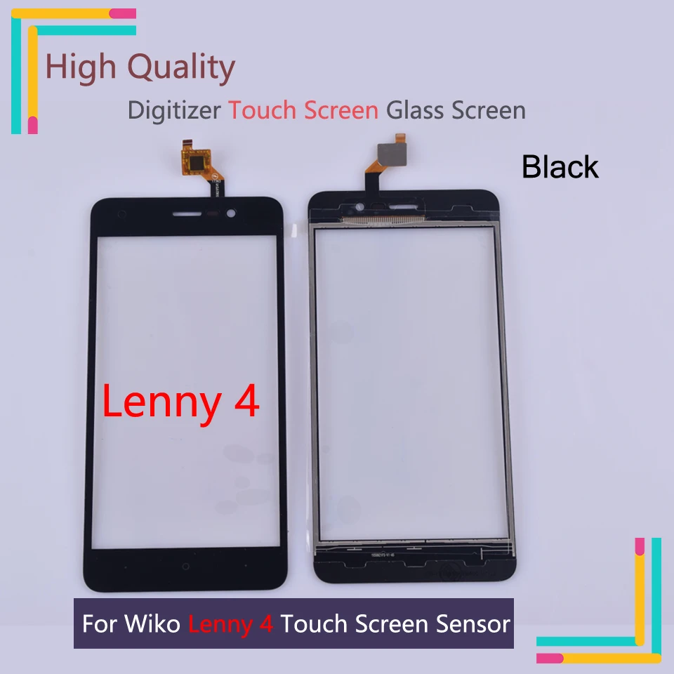 Новый сенсорный экран Lenny 4 для Wiko дигитайзер Датчик внешняя Передняя стеклянная