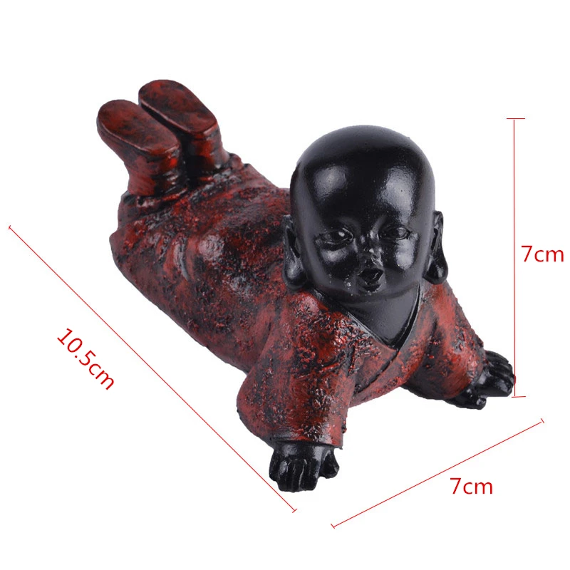 Small Buddha Monk Figurine Statue Tathagata India Yoga Mandala Sculptures Resin Craft Home Decoration Accessories Figure | Дом и сад