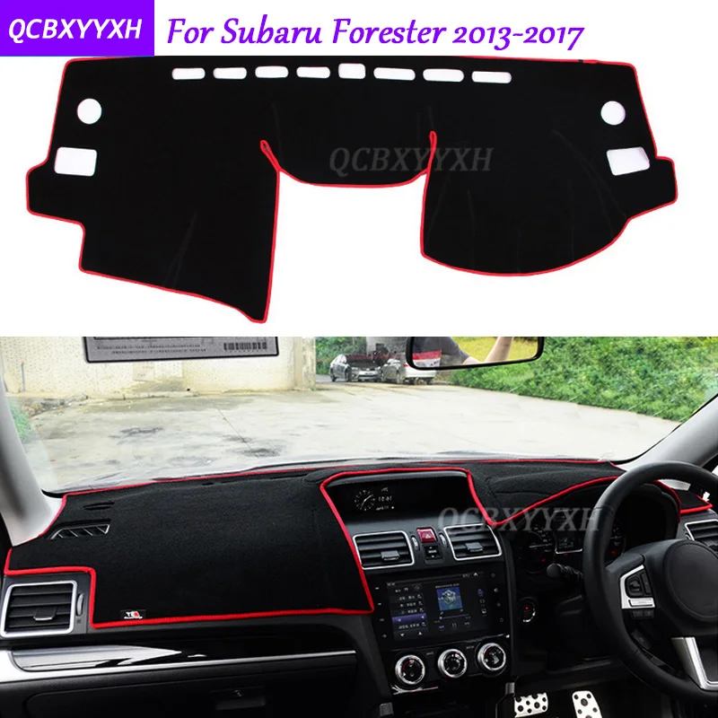 Коврик для приборной панели Subaru Forester 2013-2017 защитный коврик интерьера Photophobism