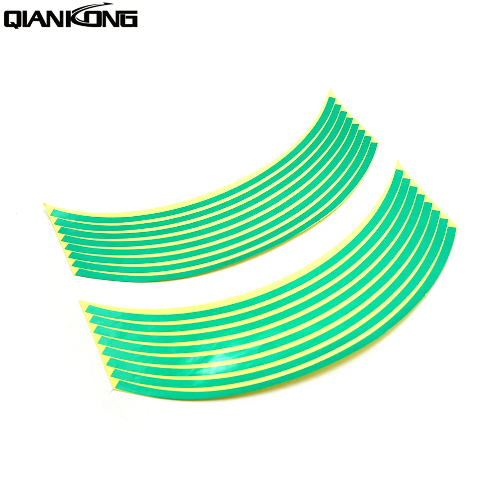 Наклейка для мотоцикла цветные наклейки на колеса двигателя отражающая лента