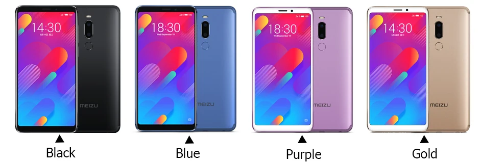 Глобальная версия Meizu M8, 4 Гб ОЗУ, 64 Гб ПЗУ, мобильный телефон V8, четыре ядра, полный экран, двойная задняя камера, 3100 мАч, отпечаток пальца