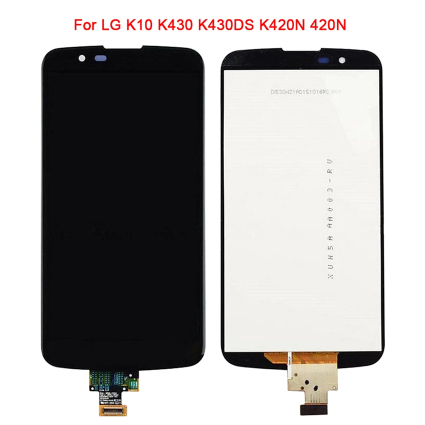 Фото Сменный ЖК-дисплей для LG k10 K420N K430 K430DS с дигитайзером сенсорный экран k430 без/с