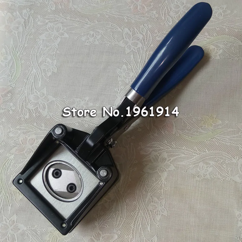 Ручной Руководство Круглый 32 мм 1-1/" Бумага Графический Удар Die Cutter для Pro Button Maker