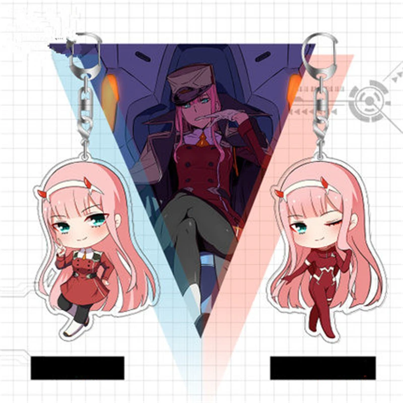 Новый реквизит для косплея из аниме любимый в FRANXX DITF Zero Two 02 милый акриловый